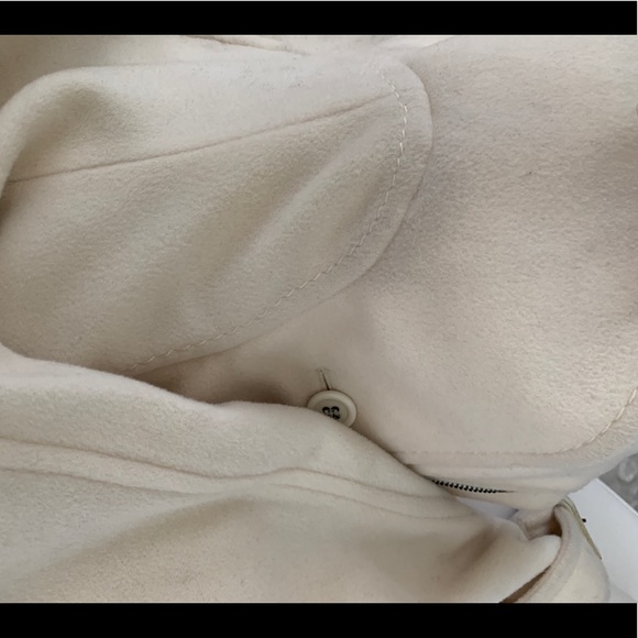 Cream short wool jacket - Picture 7 of 10